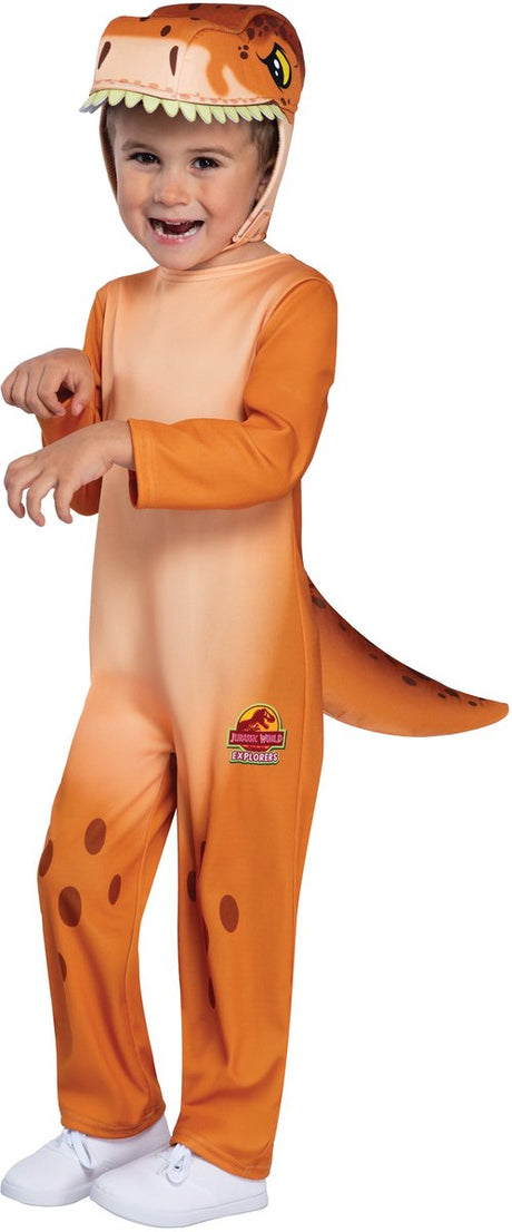 Rubies toddler t-rex kinderkostuum - - maat 3-4 jaar 104