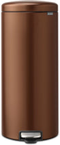 Brabantia newicon prullenbak - 30 liter - warm bronze