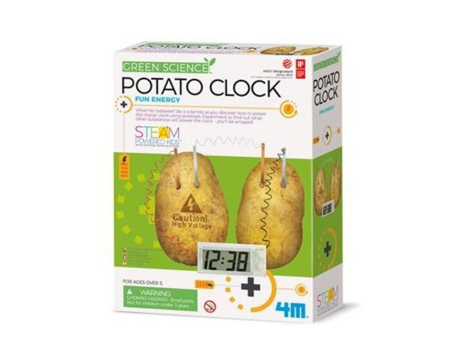 4m kidzlabs green science - aardappelklok