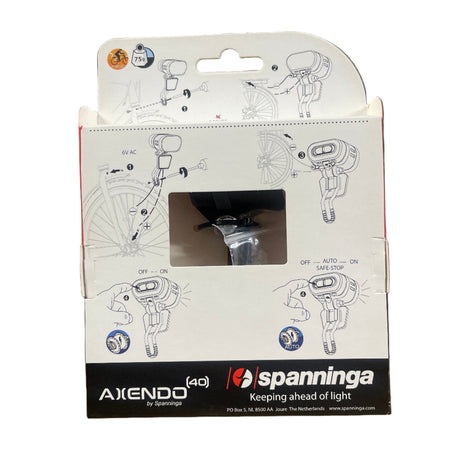 Spanninga koplamp Axendo 40 XE E-bike 6V-36V