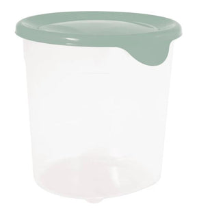Curver verse go voedselcontainer 1l rond beige