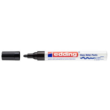 Edding 750 • lakmarker 2-4mm zwart
