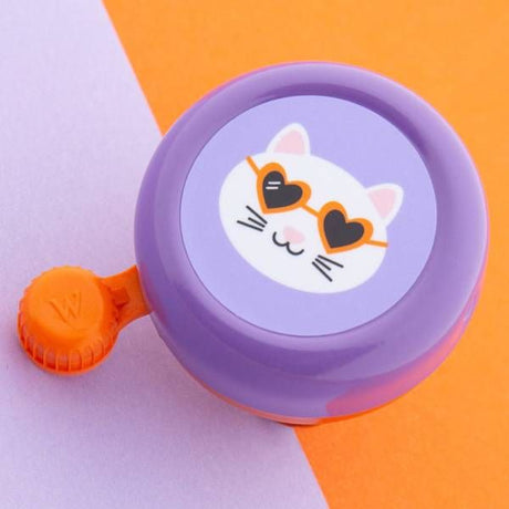 Qibbel widek bel explorer funky cat oranje paars