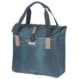 Basil Elegance fietsshopper, Choose Green, unisex, stadfiets, estate blue