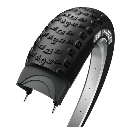 Edge buitenband jedi fatbike 20 x 4.00 100-406 - zwart