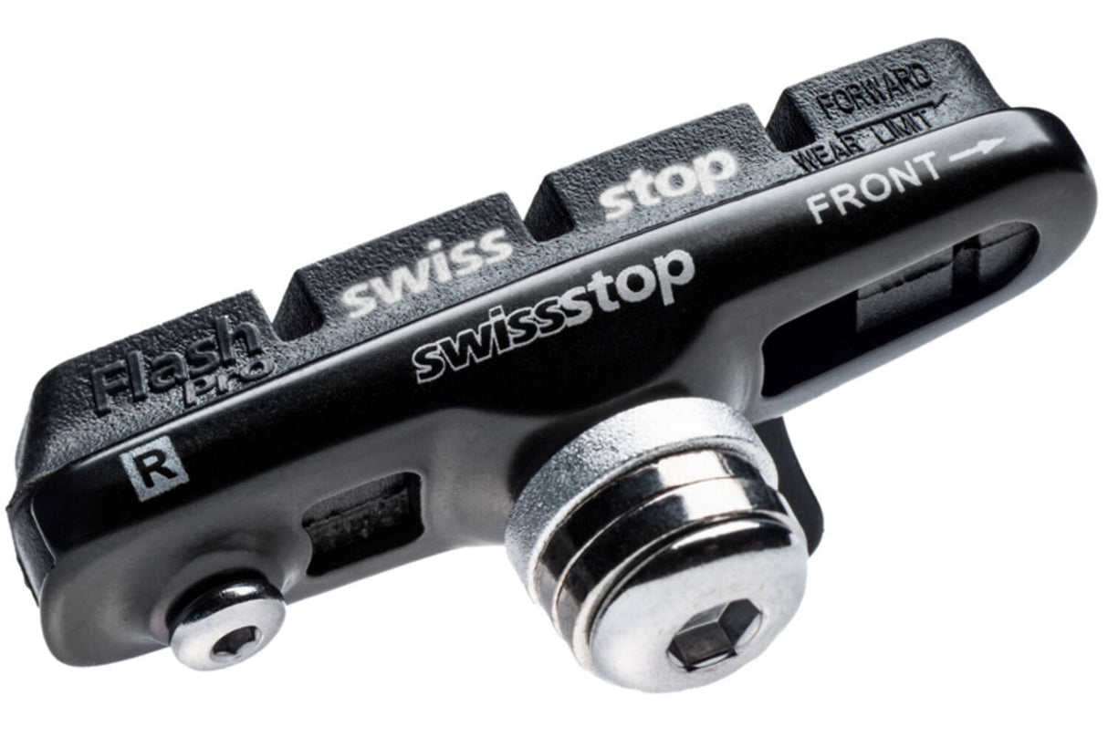 SWISSSTOP - Zestaw bloku hamulca Pełny flash Pro Oryginalny czarny - Shim SRAM