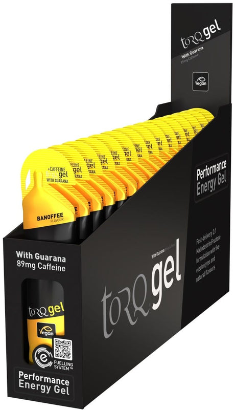 Torq gel banoffee met guarana (doos 15)