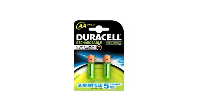 Duracell AA 2400MAH Precharged Dobitelné baterie 2 kusy