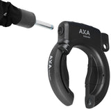 Axa ringslot defender retractable met uitneembare sleutel zwart