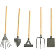 Creativ company cc miniatuur tuingereedschap l: 11 cm 5 stuks