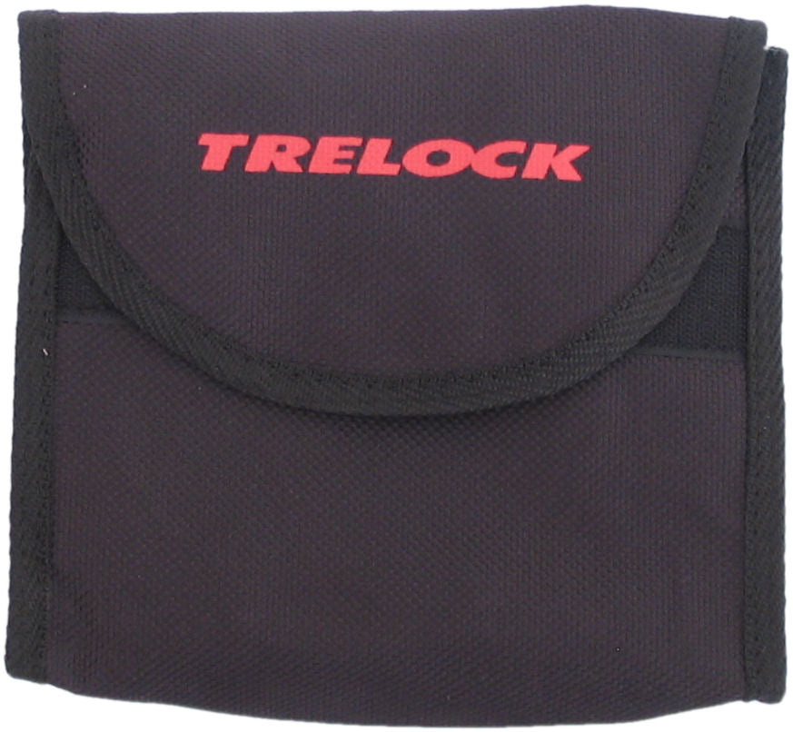 Trelock Ringslot Set Rs 430, y compris Zr 355 Inpeste Chain (100 cm) - Black Red