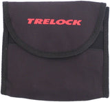 Trelock Ringslot Set Rs 430 einschließlich ZR 355 Inpeste -Kette (100 cm) - Schwarzrot