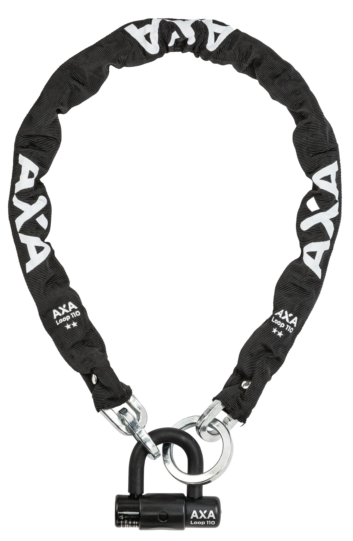 Slotketting AXA Disc Lock Loop 110 Art** Zwart