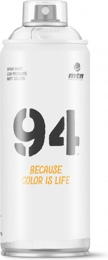 Montana colors mtn 94 spuitlak - wit (ral 9010) - 400ml
