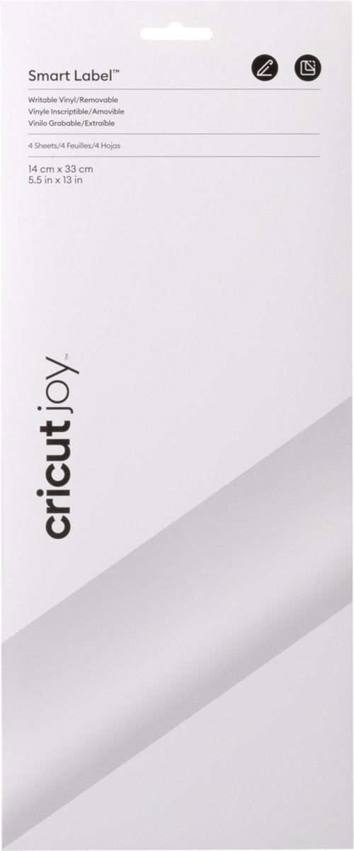 Cricut klevende etiketten 2010001