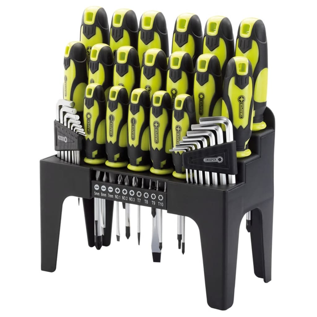 Tools Draper Tools Draper Tools, Allen et Bit Set 44 pièces vertes 78619