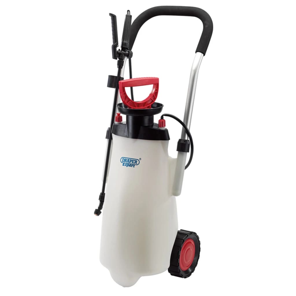 Draper Tools Draper Tools Expert Pressure Spraying With Trolley 15 L Rood 82583