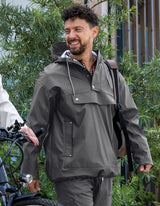 Mirage Raincoat Rouvade Close Veste fermée Taille xl Fabriquée à partir de polyester Soft Touch Earl Grey