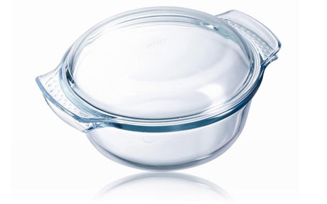 Pyrex dekschaal 3,75l rond classic