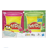 Play-doh grab a gitt Verbindungssäck + 2 Faarwen vun Lehm