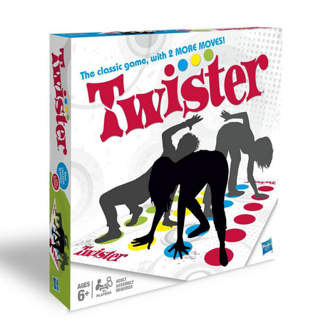 Hasbro twister - partyspel - gezelschapsspel - gaming classic