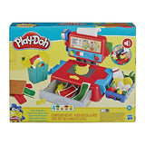 Play-doh kassa + 4 potjes klei + geluid
