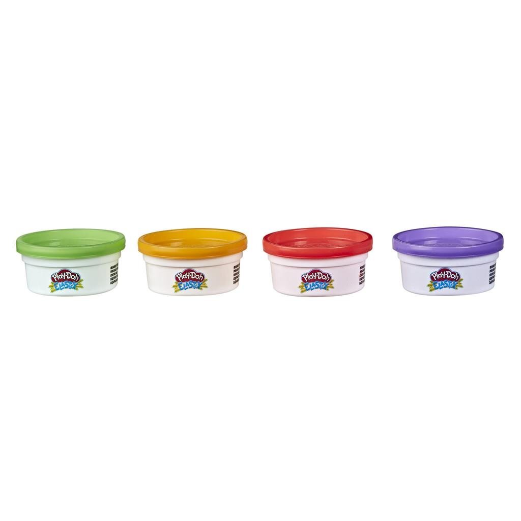 Play-doh elastix argile 4 pots