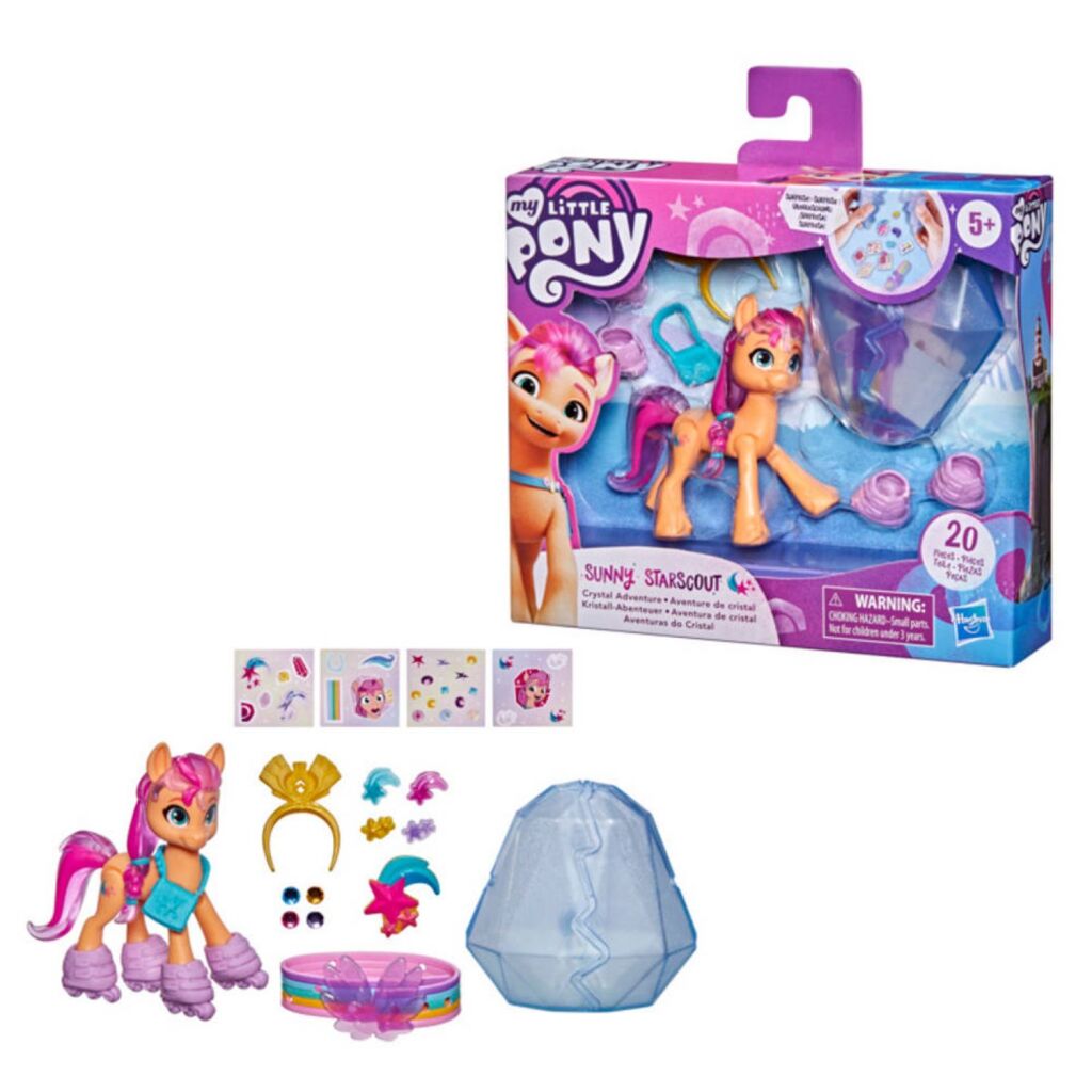 My Little Pony My Little Pony Film Kristal Adventures Ponies 20-Piece