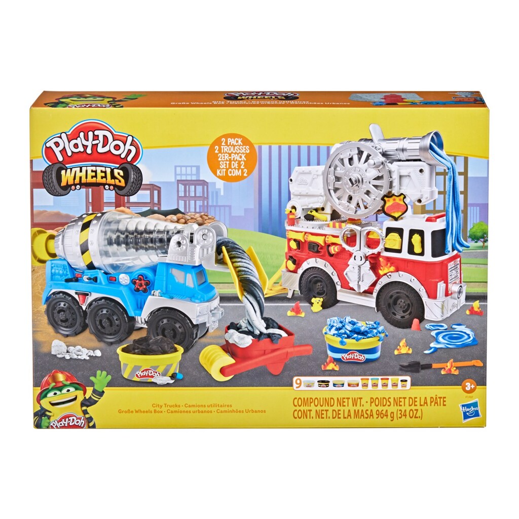 Play-Doh Wheels City Trucks Play Set