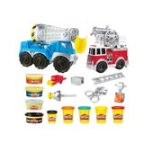 Play-DOh Rieder Stad Camionen spillen Set