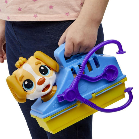 Play-doh dierenarts speelset - boetseerklei - inclusief 5 potjes - knutselen voor kinderen