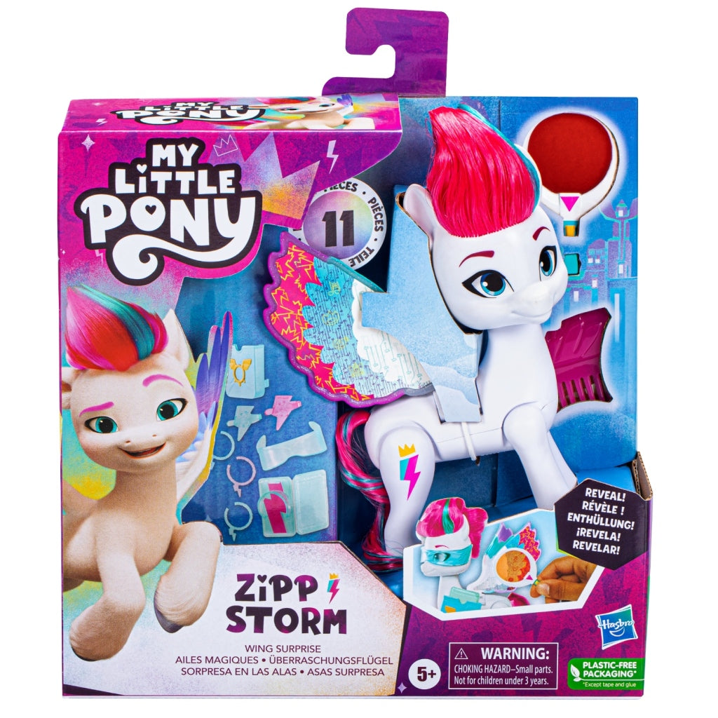 Hasbro My Little Pony Magische Vleugels Zipp Storm Speelfiguur