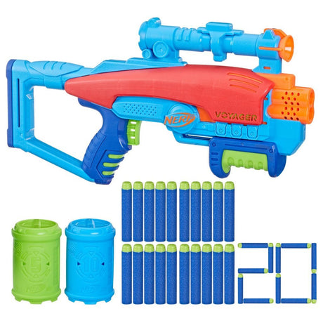 Nerf junior elite voyage target set + 20 darts