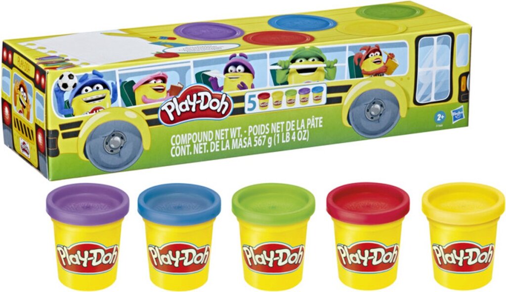 Play-doh zpět do školy 5 Pack Mountain Klei