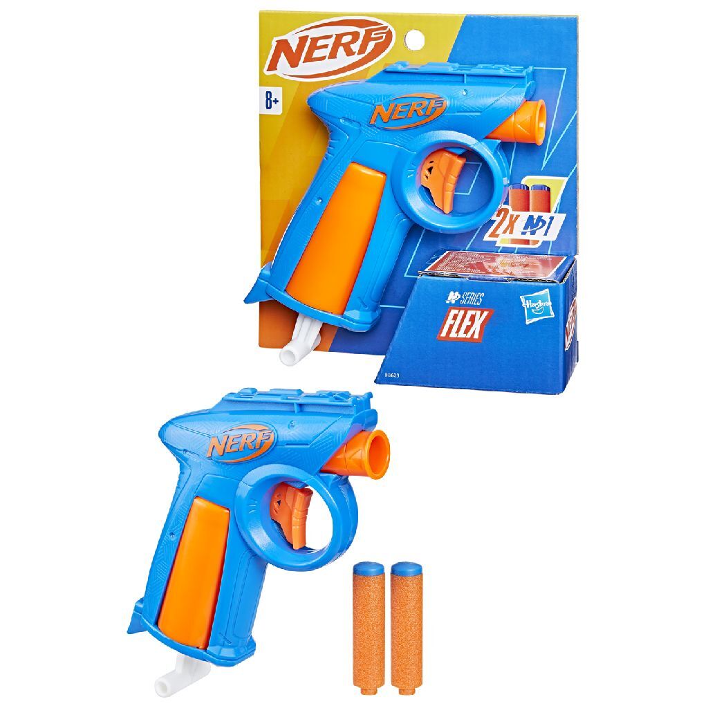 Nerf n series flex blaster + 2 darts