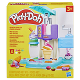 Play-doh regenboog softijs speelset - 5 kleipotjes