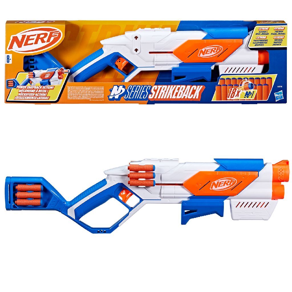 Nerf N -Serie Streikblaster + 18 Darts