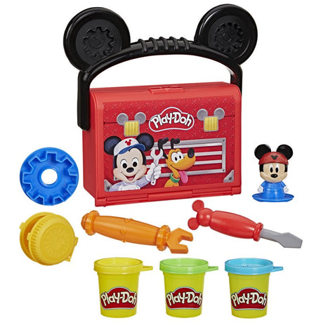 Hasbro play-doh disney junior mickey on-the-go garage playset
