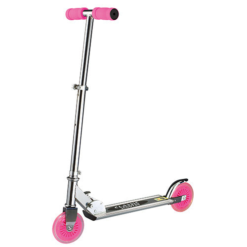 Basic new scooter aluminium roze