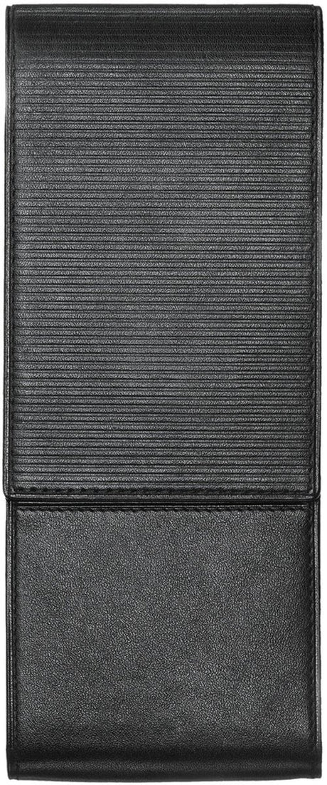 Lamy a 303 leren etui 859 | hoogwaardig zwart nappaleer | voor 3 schrijfinstrumenten