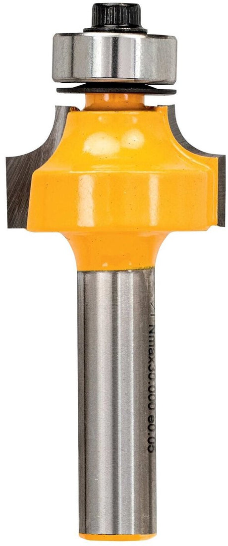 Dewalt dt90013-qz - frez zaokraglajacy met lager - węglik spiekany - 8mm trzpień - 22.7mm diameter