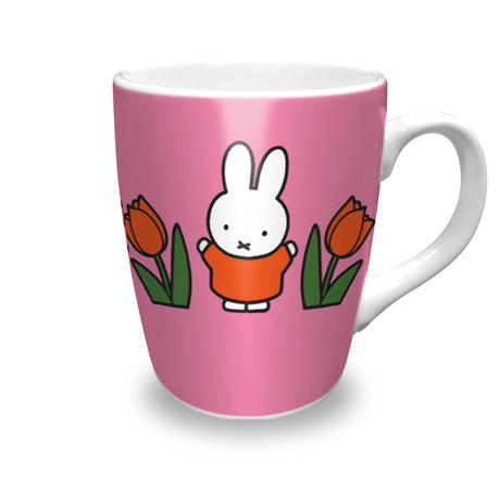 Nijntje mok relax tulpen roze