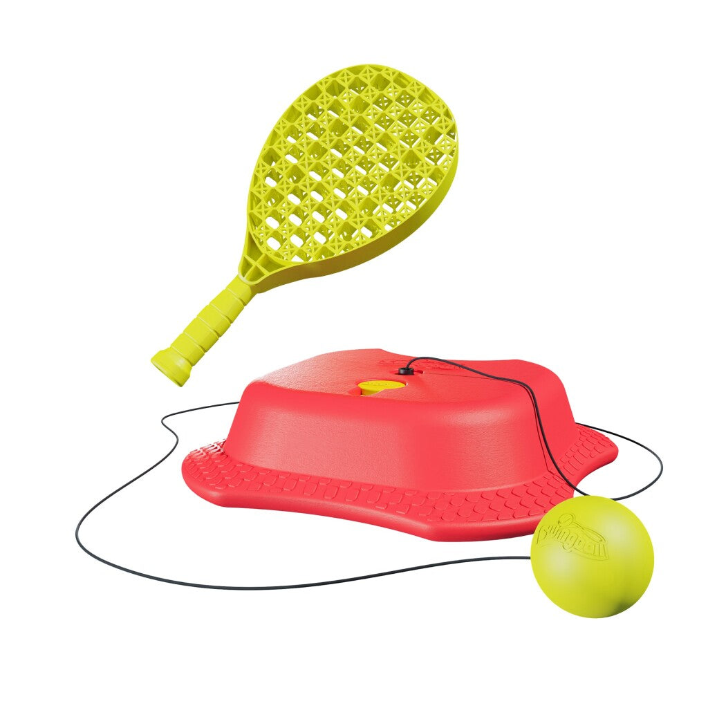 Swingball -Reflex -Tennis -Trainer mit allen Oberflächen Grundgelb