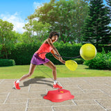 Swingball -Reflex -Tennis -Trainer mit allen Oberflächen Grundgelb