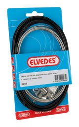 Rollerbrake Kabelkit Elvedes BR -IM41 50 53 1700mm 2250mm rostfritt stål - svart (på karta)