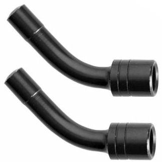 Elvedes corta cable curva negra (2 piezas)