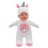 My beautiful dollsroom pop soft 31 cm unicorn of beer 2 assorti | 6 stuks