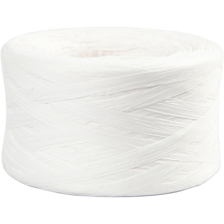 Creativ company https: www.cchobby.nl papier-raffia-garen-b-7-8-mm-wit-100-m-1-rol