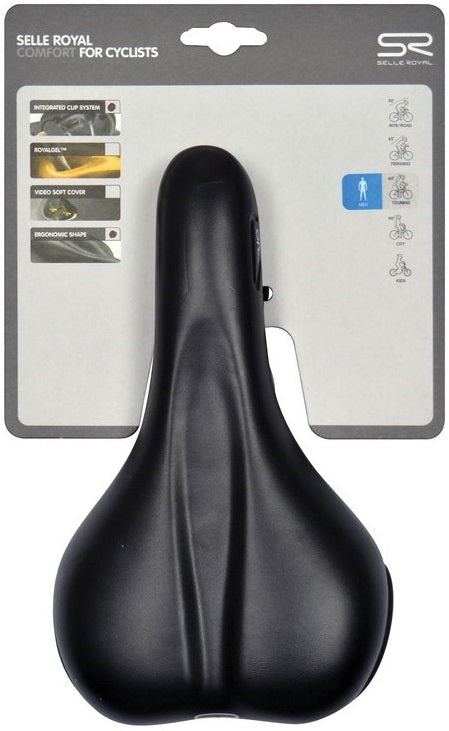 Selloyal Bicycle Saddle Selle Rio Plus City Men Black