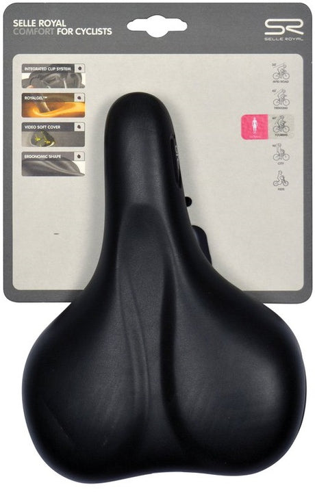 Selloyal Bicycle Saddle Selle Rio Plus Women Black